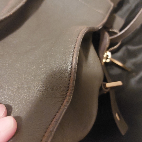 YSL 2 way-mini cabas bag in grey - Picture 10 of 17